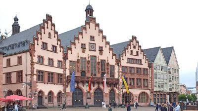 Rmerberg mit dem Rathaus
